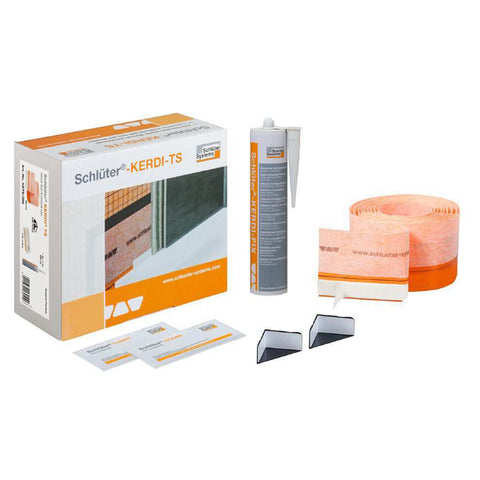 Schluter KERDI TS Sealing Kit with seal roll and installation materials