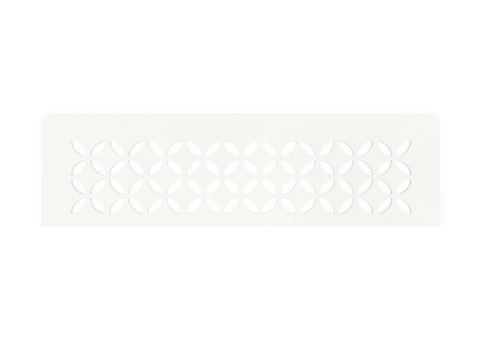 Schluter SHELF-N-S1-EB Shower Niche Shelf - FLORAL, Coated Aluminium, 300x87mm
