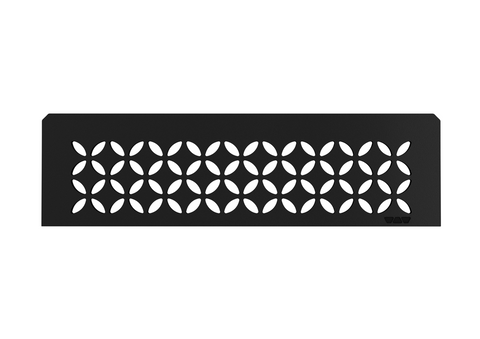 Schluter SHELF-N-S1-EB Shower Niche Shelf - FLORAL, Coated Aluminium, 300x87mm