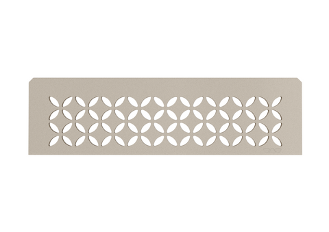 Schluter SHELF-N-S1-EB Shower Niche Shelf - FLORAL, Coated Aluminium, 300x87mm