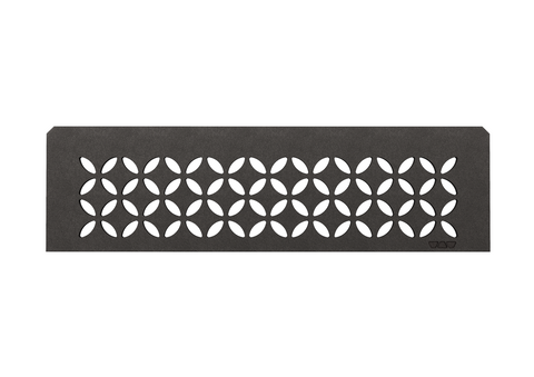 Schluter SHELF-N-S1-EB Shower Niche Shelf - FLORAL, Coated Aluminium, 300x87mm