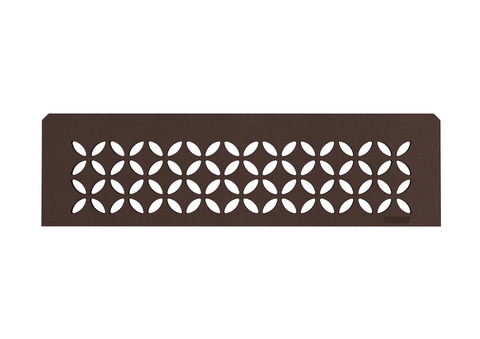 Schluter SHELF-N-S1-EB Shower Niche Shelf - FLORAL, Coated Aluminium, 300x87mm