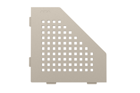 Schluter SHELF-E-S2 Pentagon Shelf - SQUARE Design, Coated Aluminium, 195x195mm