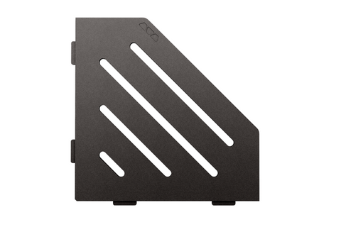 Schluter SHELF-E-S2 Pentagon Shelf - WAVE, Coated Aluminium, 195x195mm