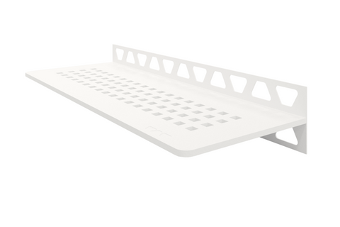 Schluter SHELF-W-S1 Shower Wall Floating Shelf - SQUARE, Coated Aluminium, 300x115mm