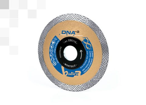 Montolit CBX DNA Diamond Blade - Granite & Porcelain Cutting Disc