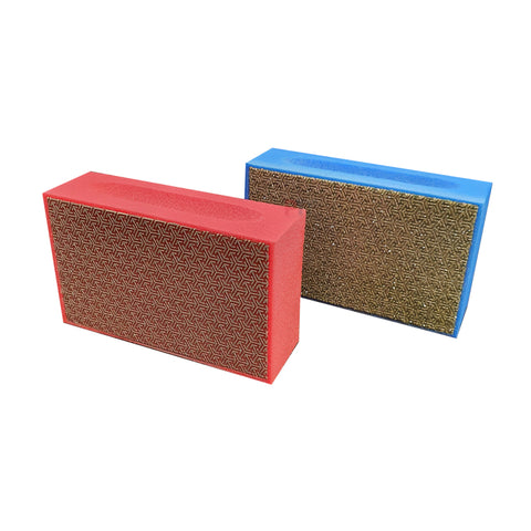 Montolit Diamond Rubbing Pads 60 & 200 Grit Twin Pack