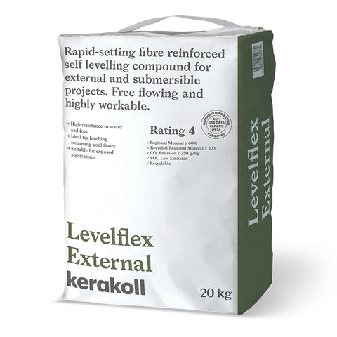 Kerakoll Keratech LevelFlex Gel Self Levelling Compound External - 20kg