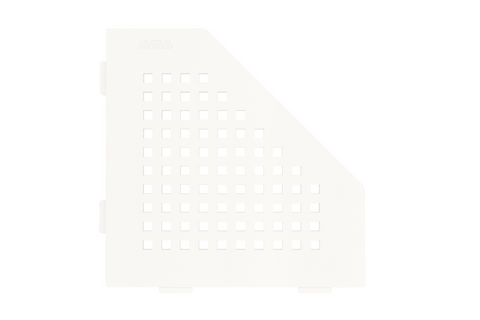 Schluter SHELF-E-S2 Pentagon Shelf - SQUARE Design, Coated Aluminium, 195x195mm
