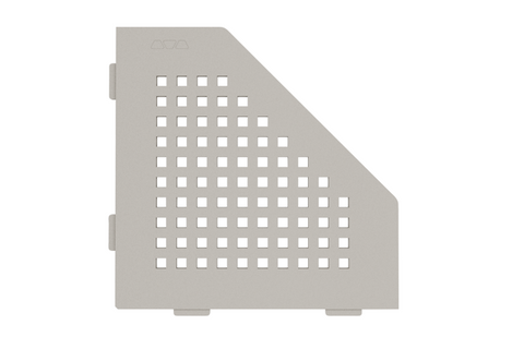 Schluter SHELF-E-S2 Pentagon Shelf - SQUARE Design, Coated Aluminium, 195x195mm