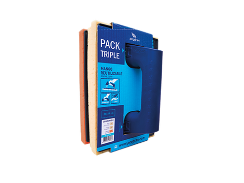 Maximum Cleaning Triple Pack 280x190x30mm