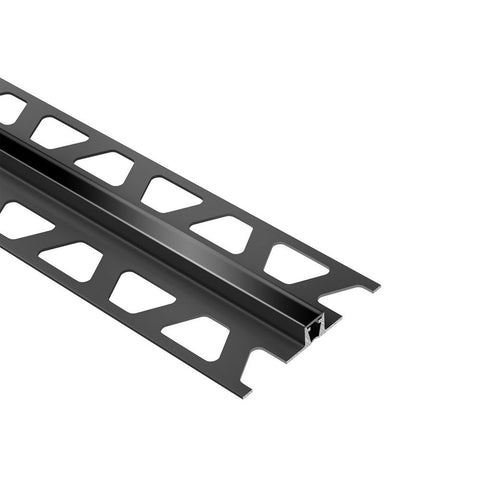 Schluter Dilex movement joint profile in black